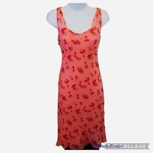 Vintage Laundry by Shelli Segal Pink Cherry Dress